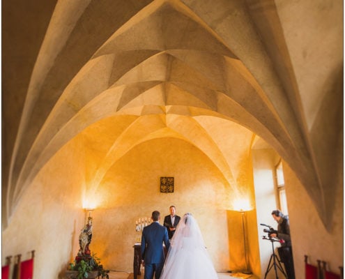 Свадьба в Замке Карлштейн