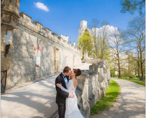 Wedding in the Hluboka Castle
