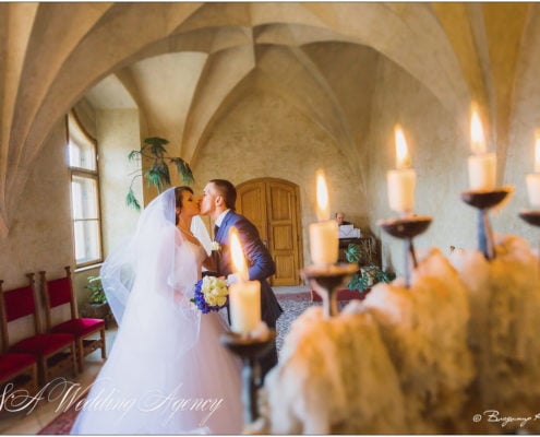 Свадьба в Замке Карлштейн