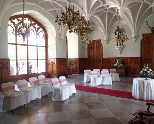Свадьба в Замке Леднице
