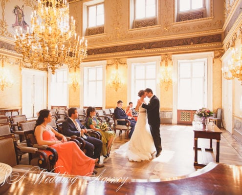 Свадьба в Кауницком Дворце (Кинских)