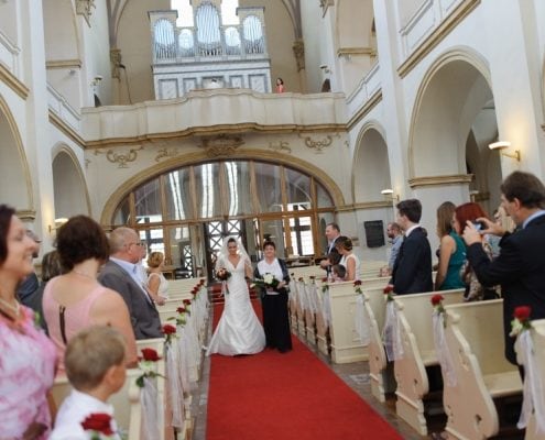 Свадьба в костеле Пресвятого Сальватора
