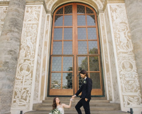 Натали & Дэн в замке Пругонице