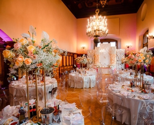 Эксклюзивная свадьба в замке Пругонице